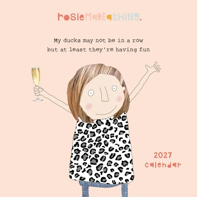 otter-house-rosie-made-a-thing-wandkalender-2027-monatskalender image 1