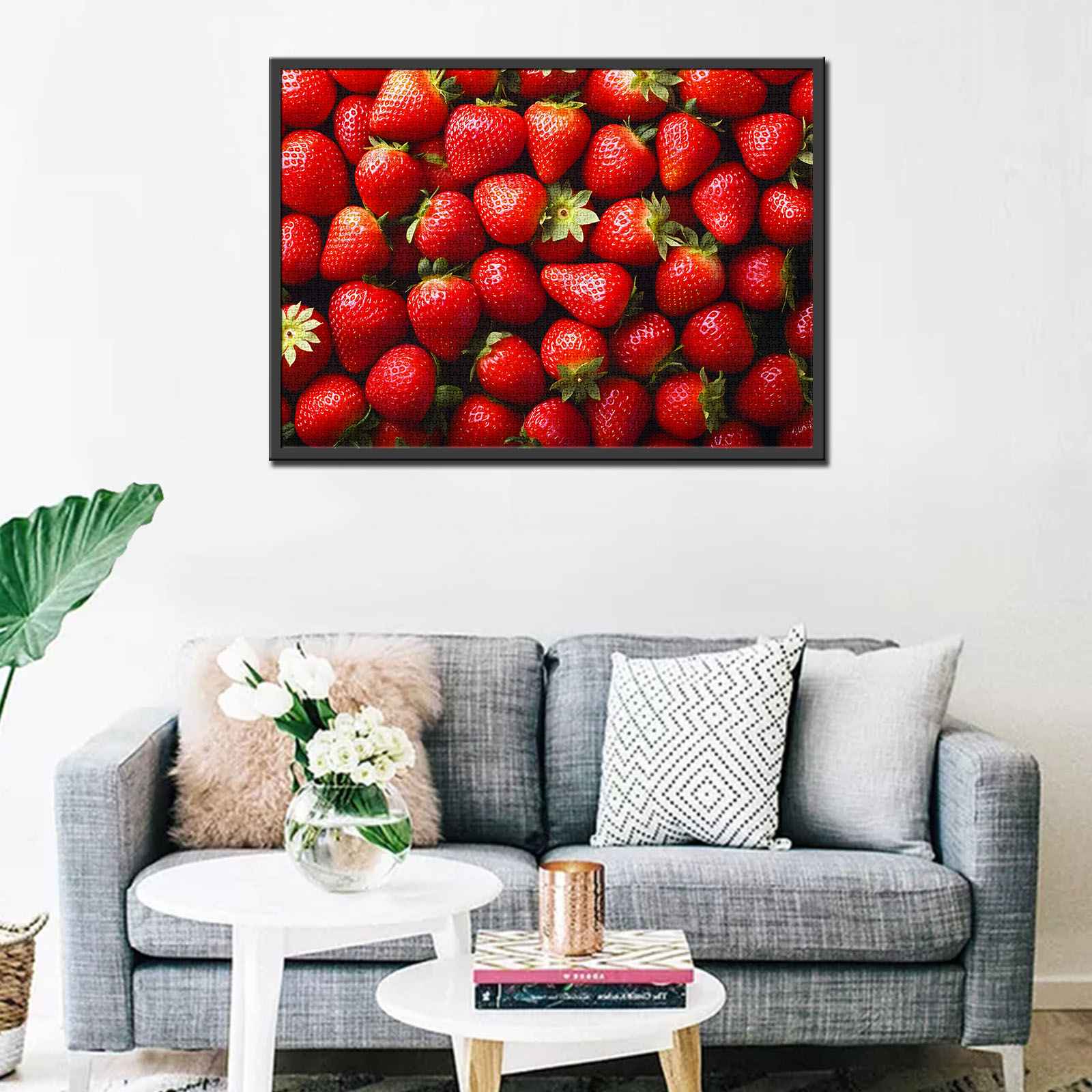 tucocoo-jigsaw-fresh-strawberries-puzzle-1000-teile-erdbeeren image 3