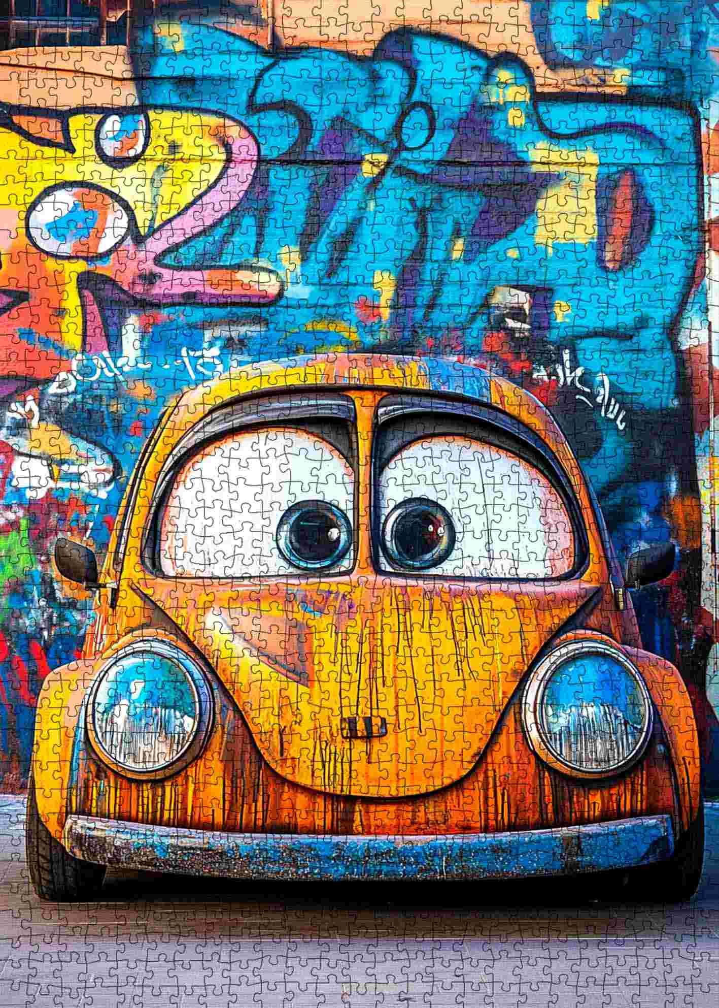 tucocoo-jigsaw-puzzles-graffiti-beetle-buddy-puzzle-1000-teile image 2