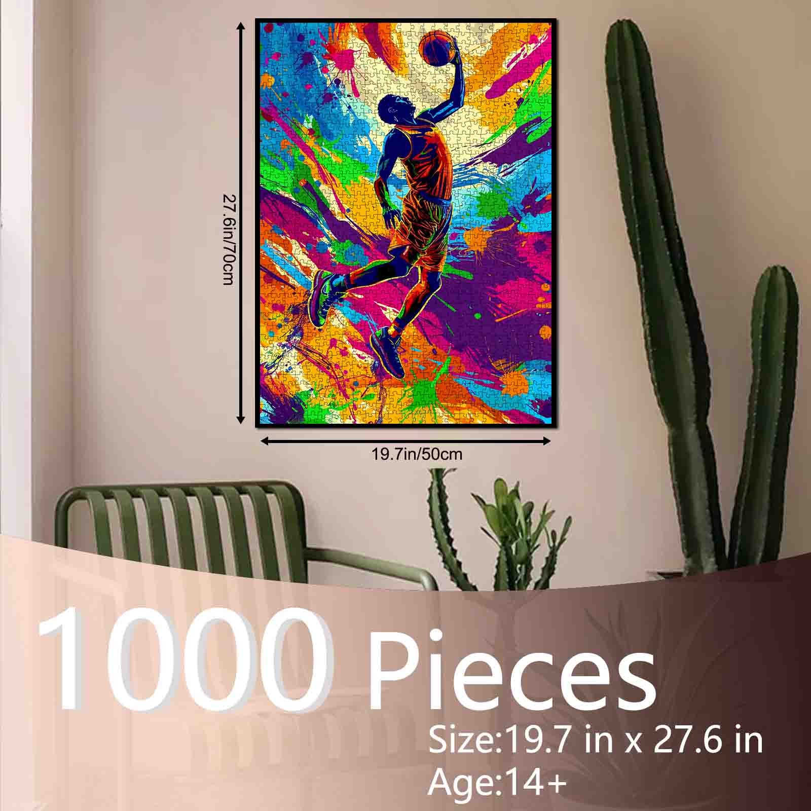 tucocoo-graffiti-basketball-slam-dunk-puzzle-1000-teile image 5