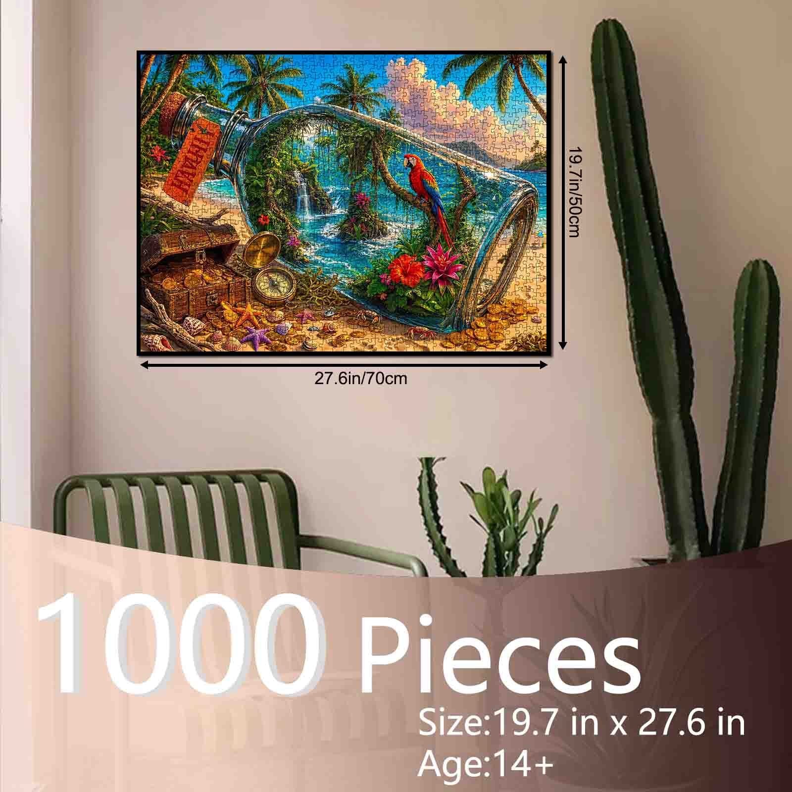 tucocoo-tropical-treasure-bottle-escape-puzzle-1000-teile-tropen image 5