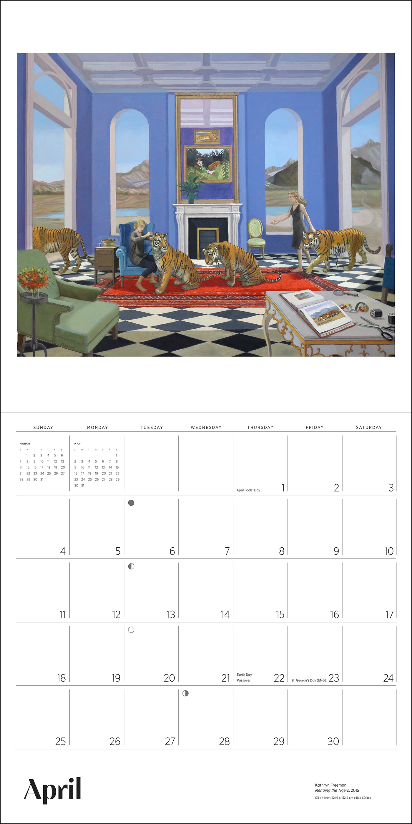 pomegranate-kathryn-freeman-daydreams-wandkalender-2027 image 6