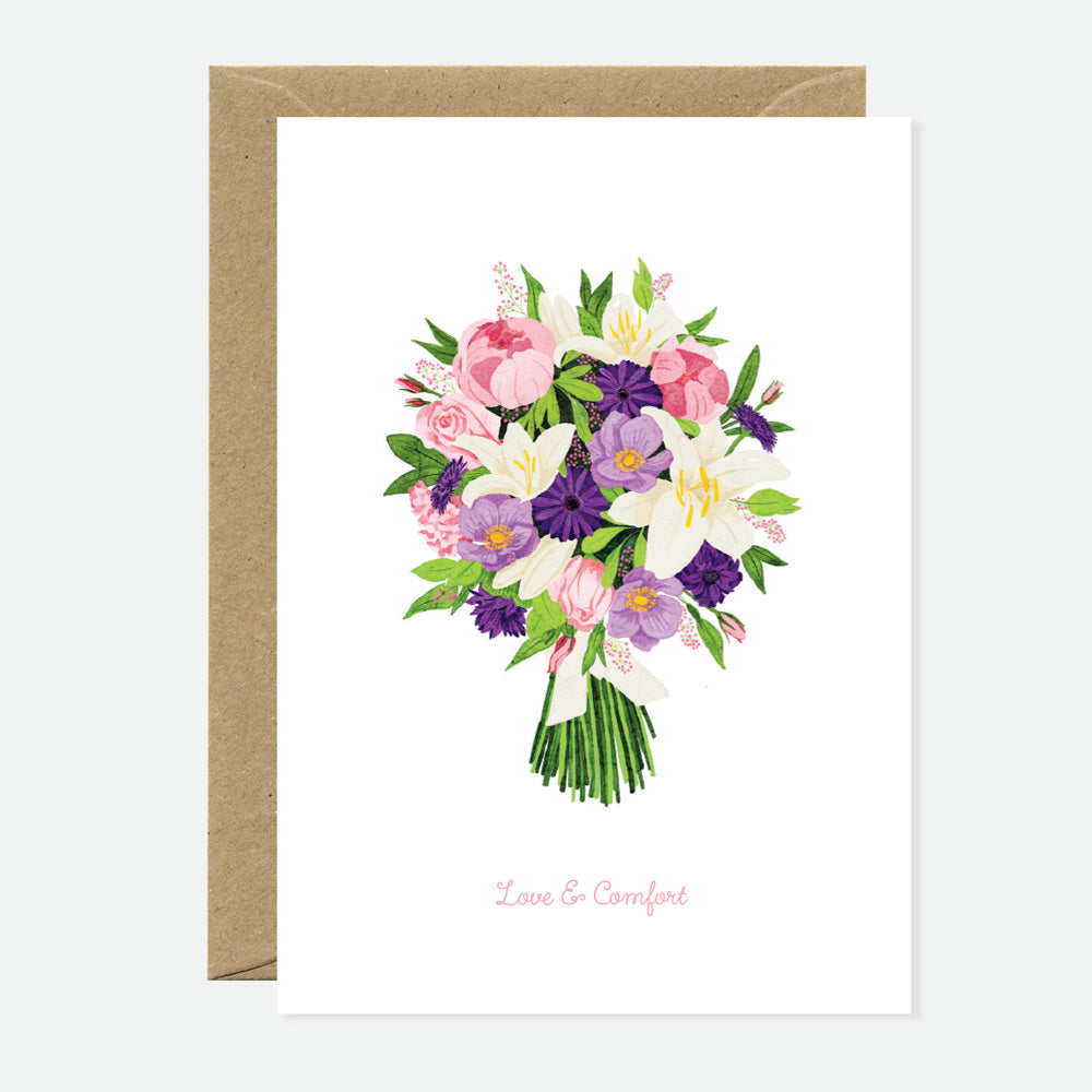 all-the-ways-to-say-love-comfort-bouquet-a6-trostkarte image 1