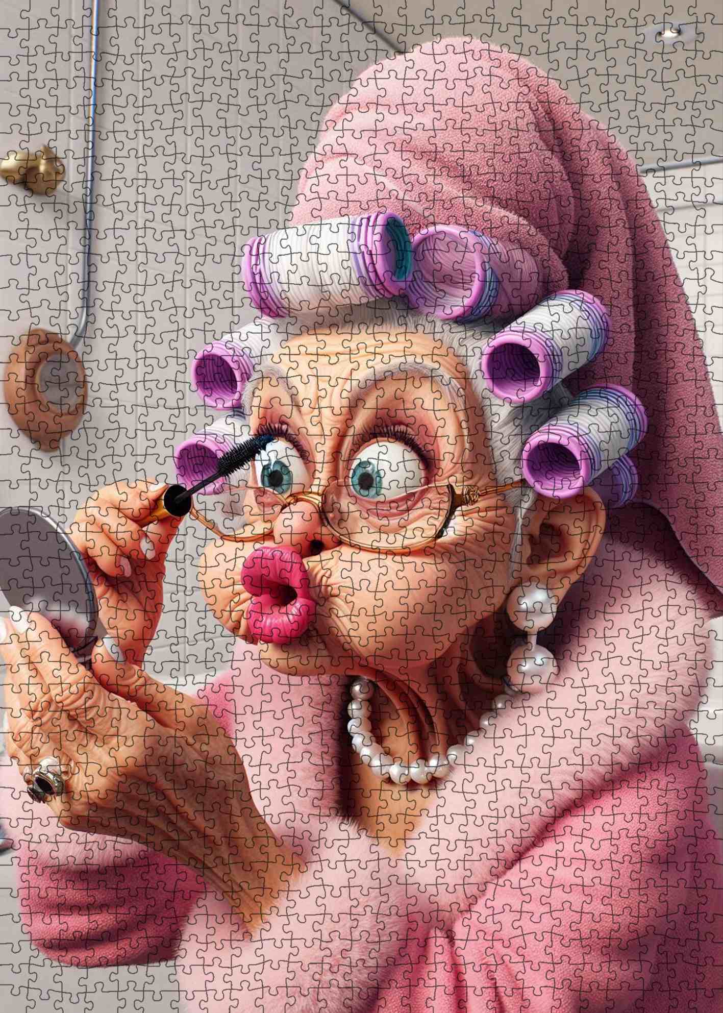 tucocoo-glamorous-granny-puzzle-1000-teile-oma-humor image 2