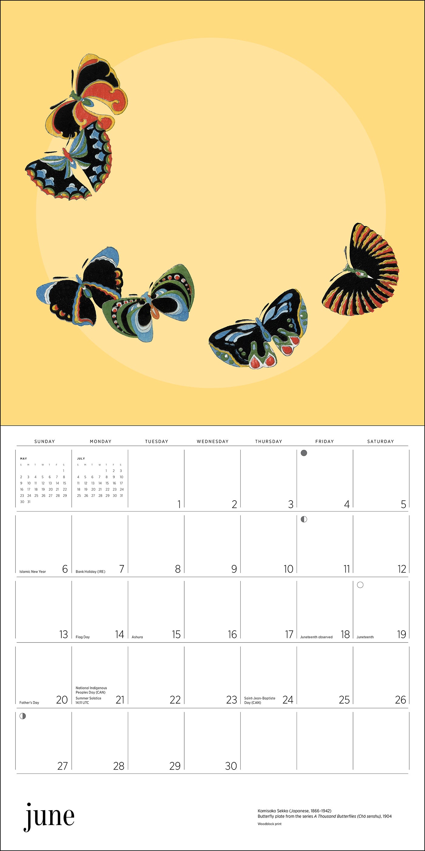 pomegranate-butterflies-2027-wandkalender-schmetterlinge image 4