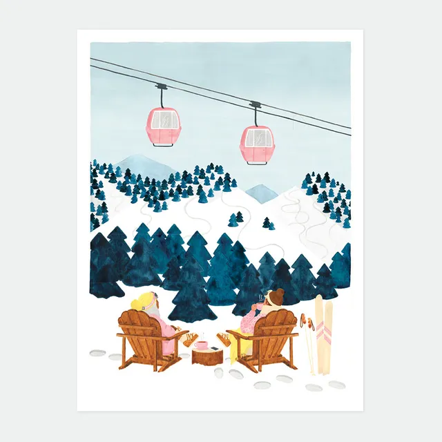 all-the-ways-to-say-alpes-poster-berge-50x70-minimalistisch image 1
