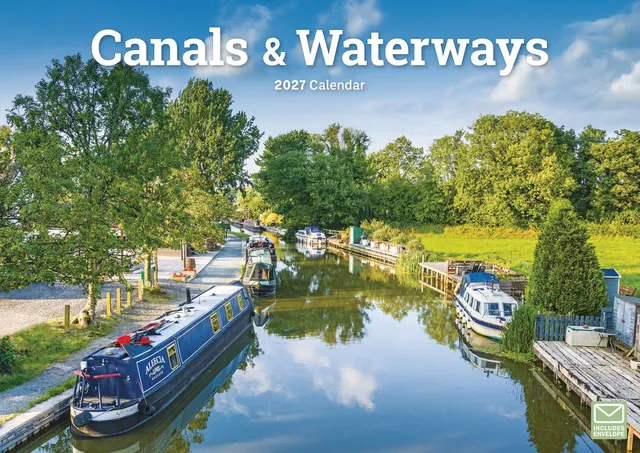 otter-house-canals-waterways-a4-kalender-2027-wandkalender image 1