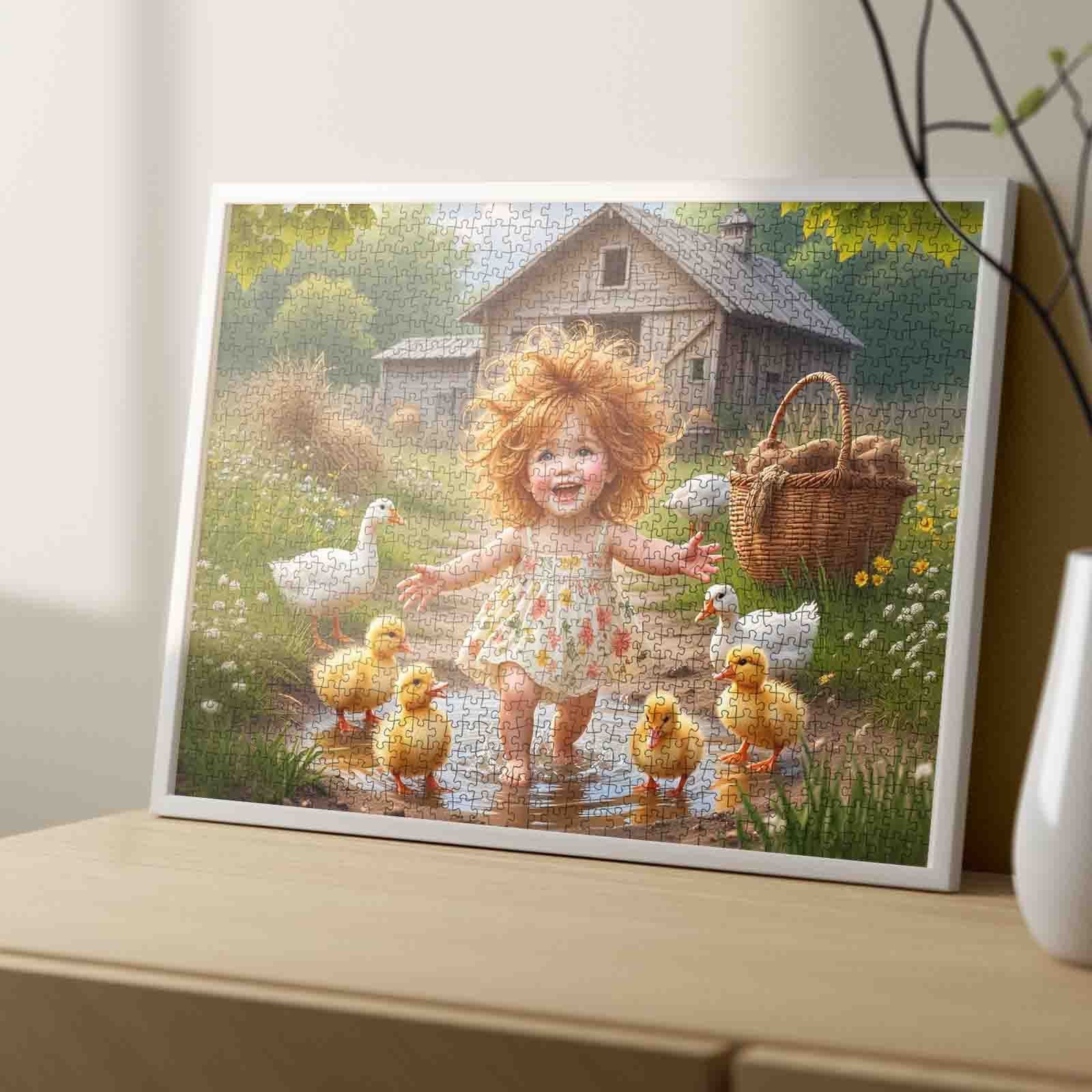 tucocoo-joyful-farmyard-girl-puzzle-1000-teile-paris image 4