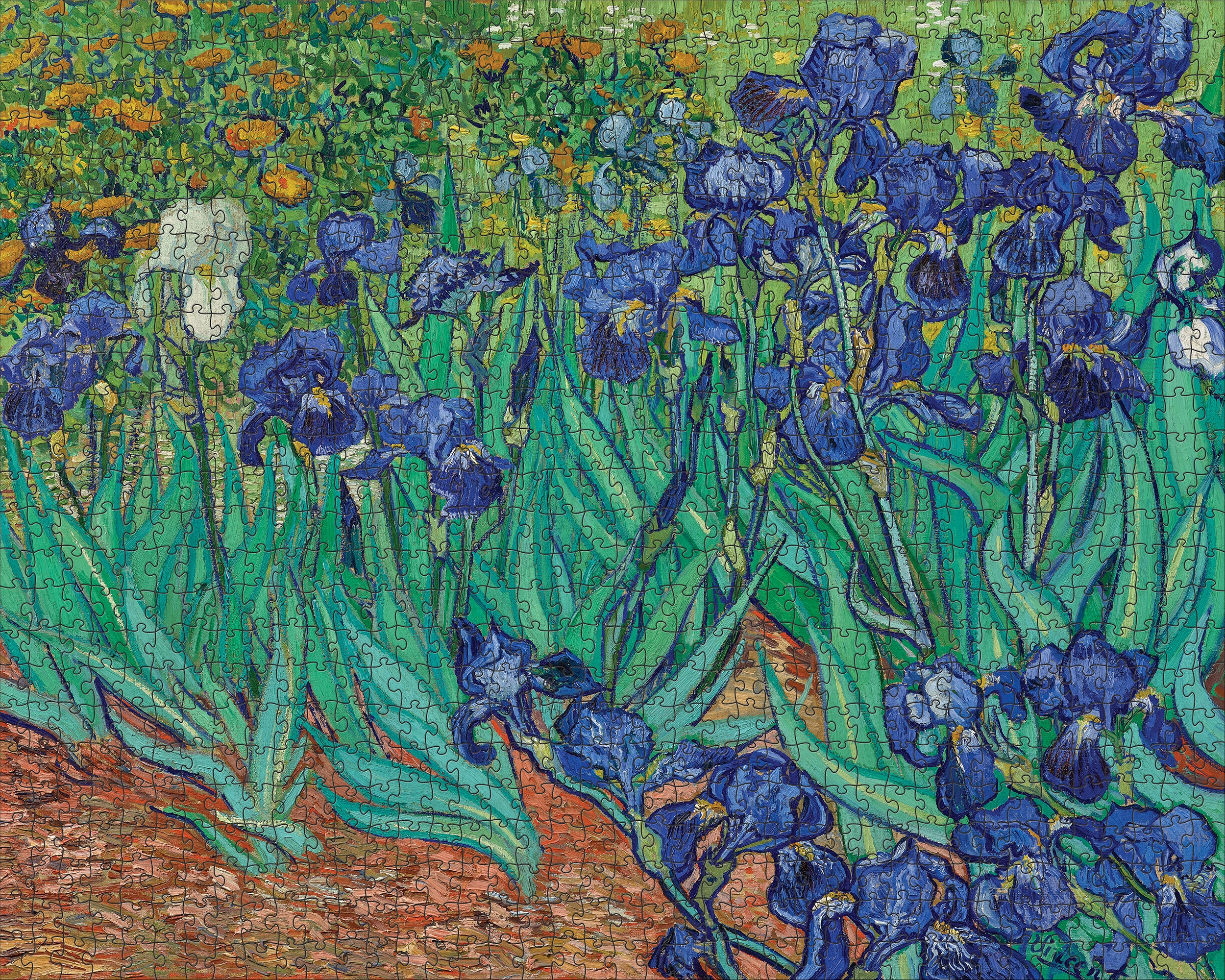 pomegranate-van-gogh-irises-puzzle-1000-teile-blumen image 2
