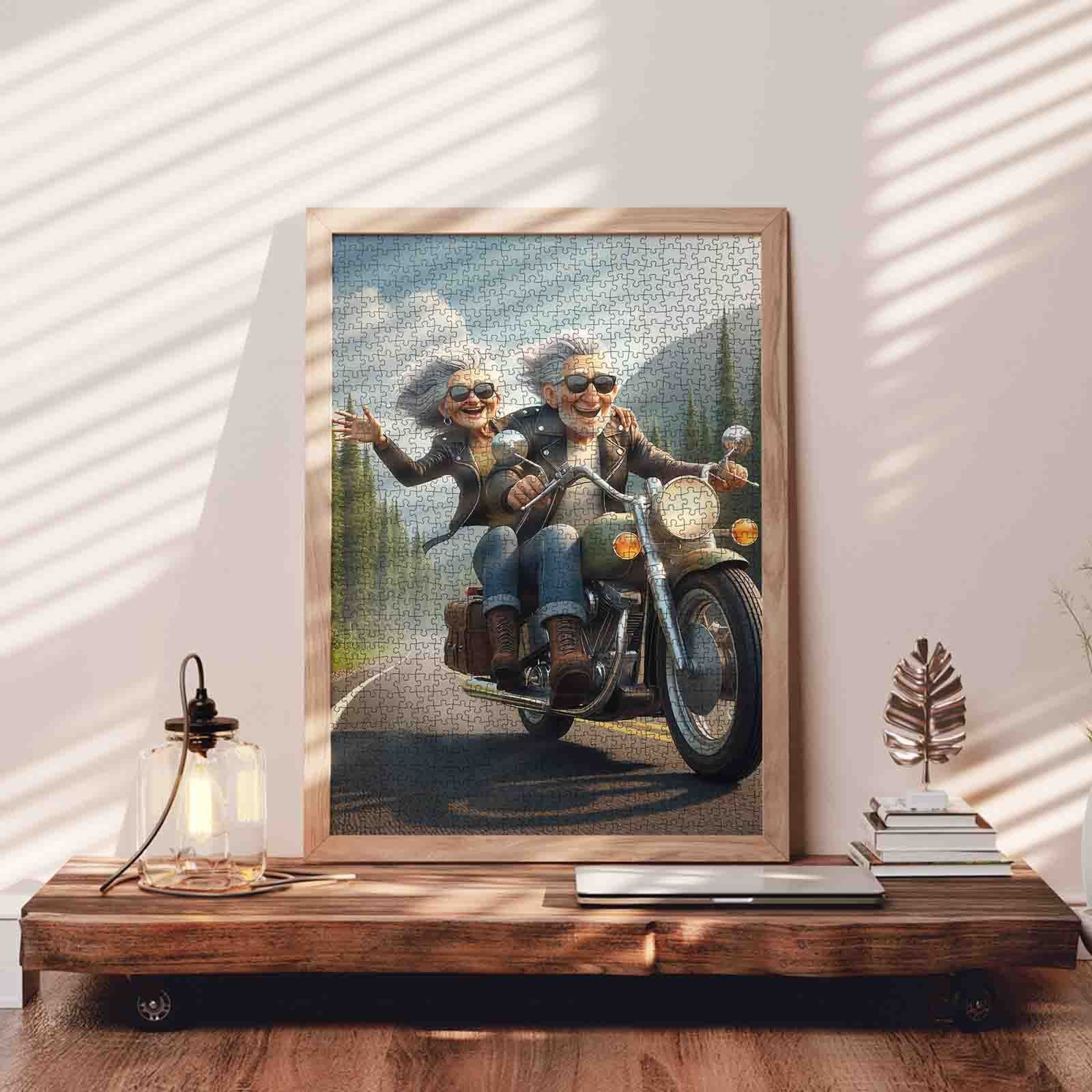 tucocoo-biker-couple-adventure-puzzle-1000-teile-motorrad image 3