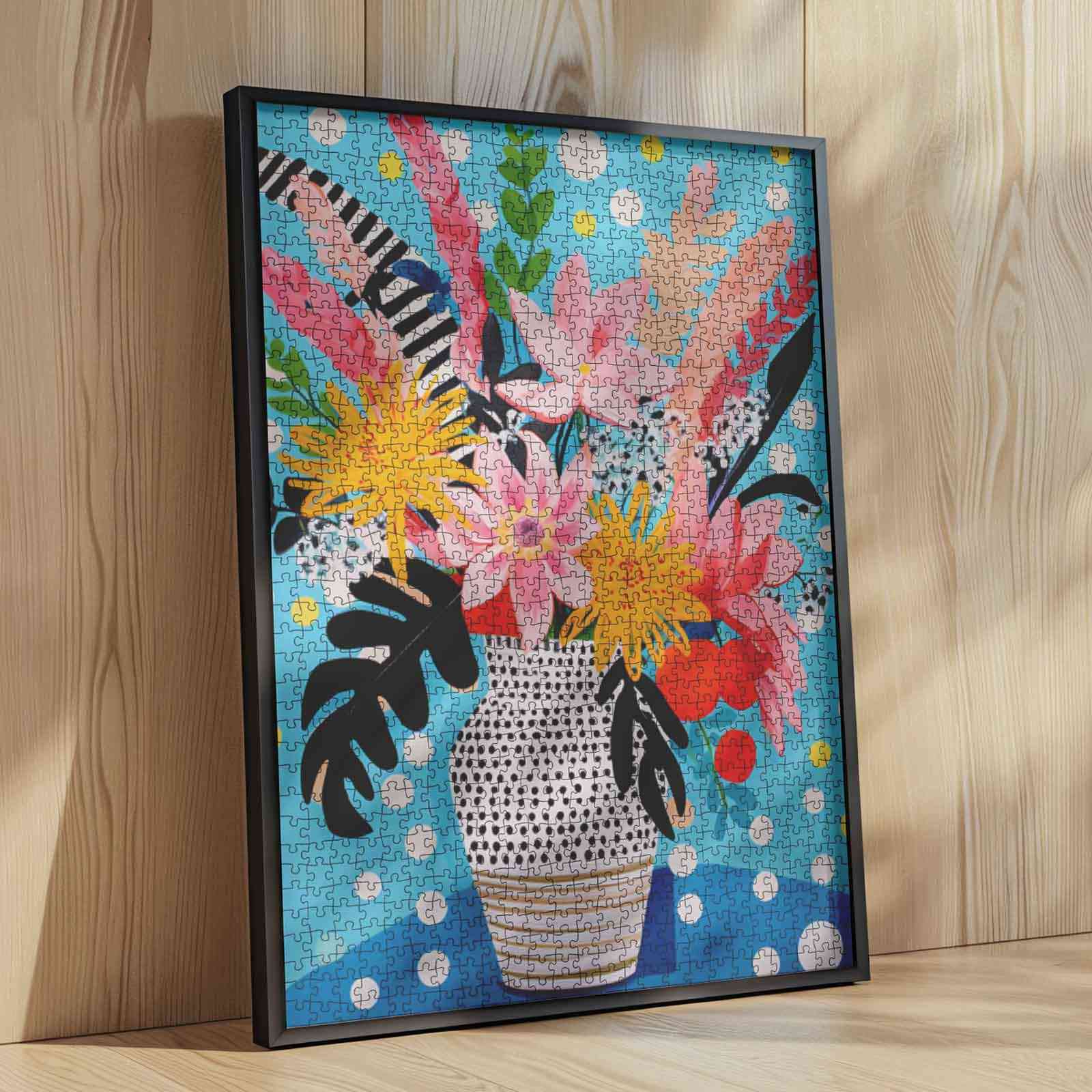 tucocoo-bright-garden-blooms-puzzle-1000-teile-gartenblumen image 4