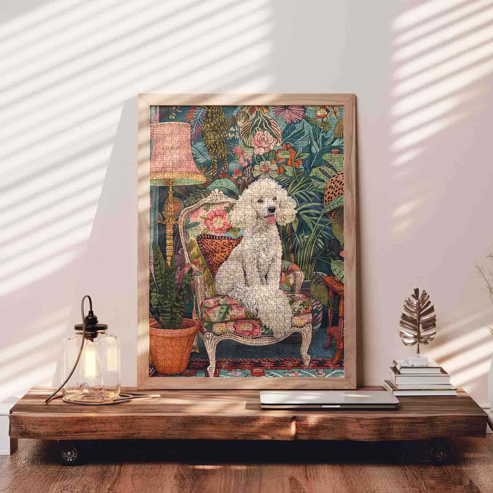 tucocoo-elegant-poodle-salon-puzzle-1000-teile-hund image 3