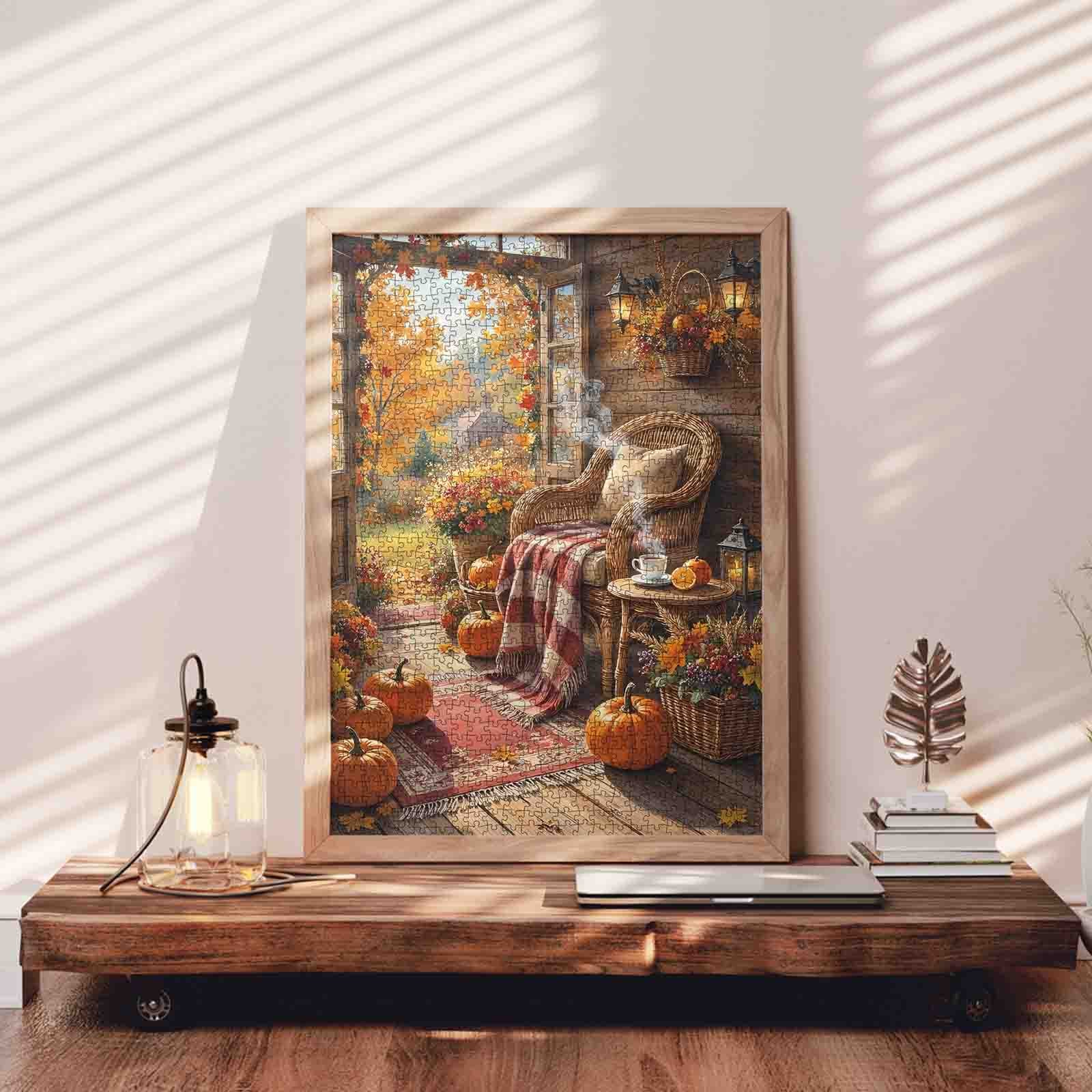 tucocoo-autumn-porch-retreat-puzzle-1000-teile-herbst image 3
