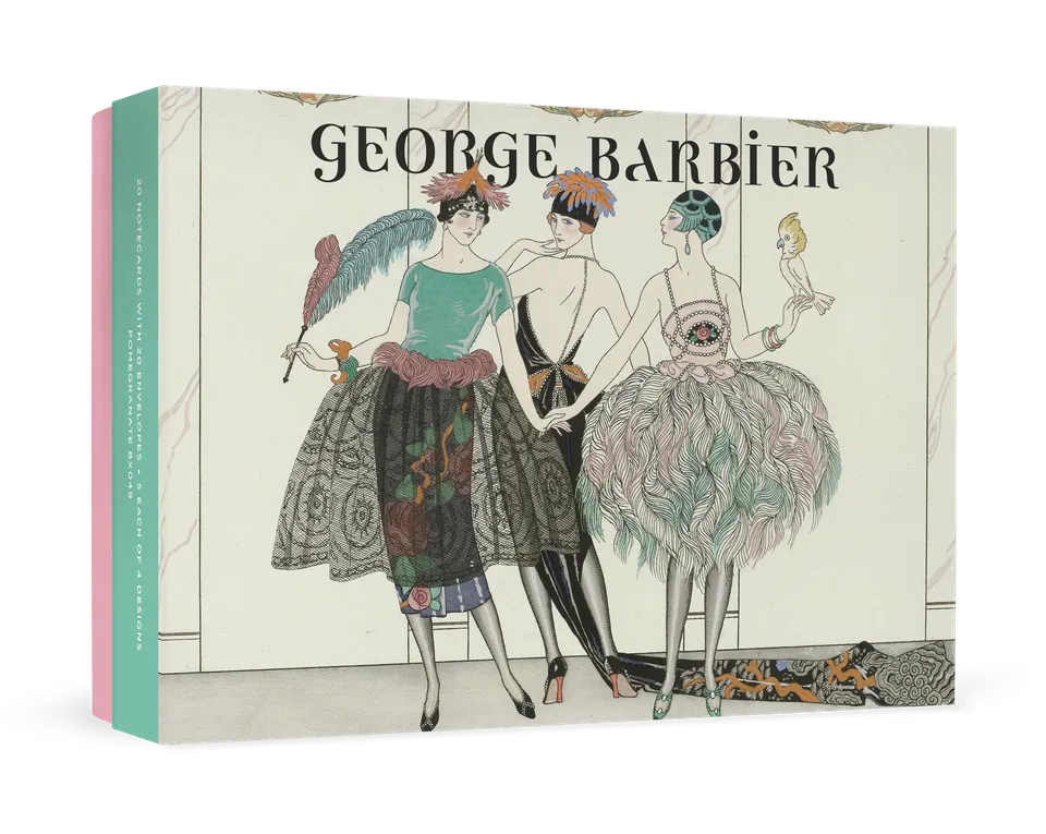 pomegranate-george-barbier-boxed-notecard-karten-set-humor image 1