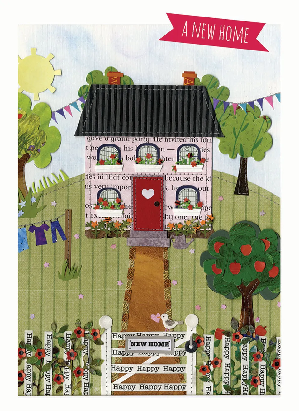 otter-house-greetings-cards-house-garden-einzugskarte image 1