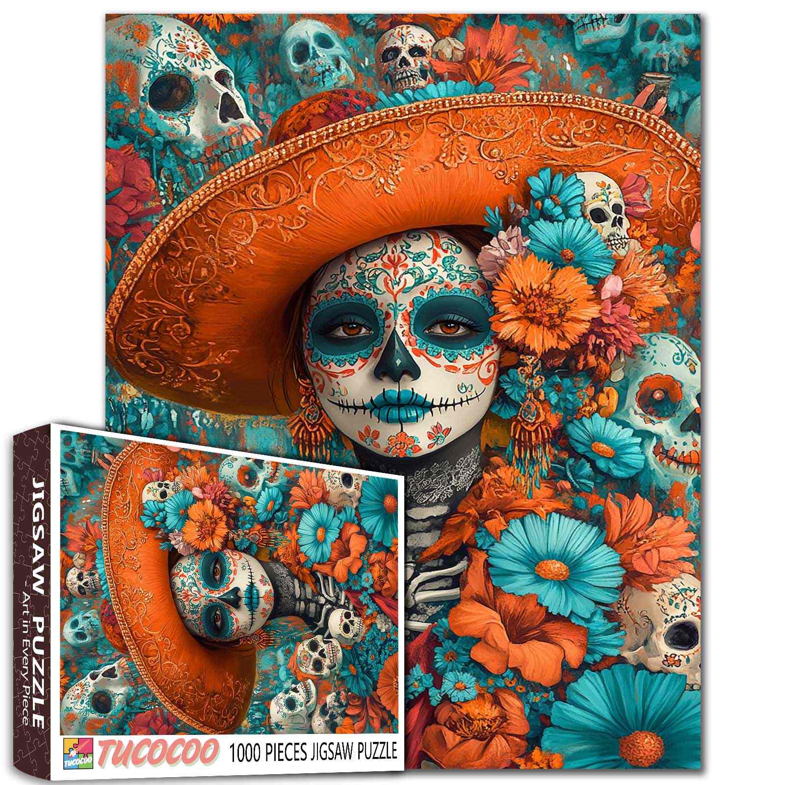 tucocoo-jigsaw-puzzles-majestic-catrina-elegance-puzzle-1000-teile image 1