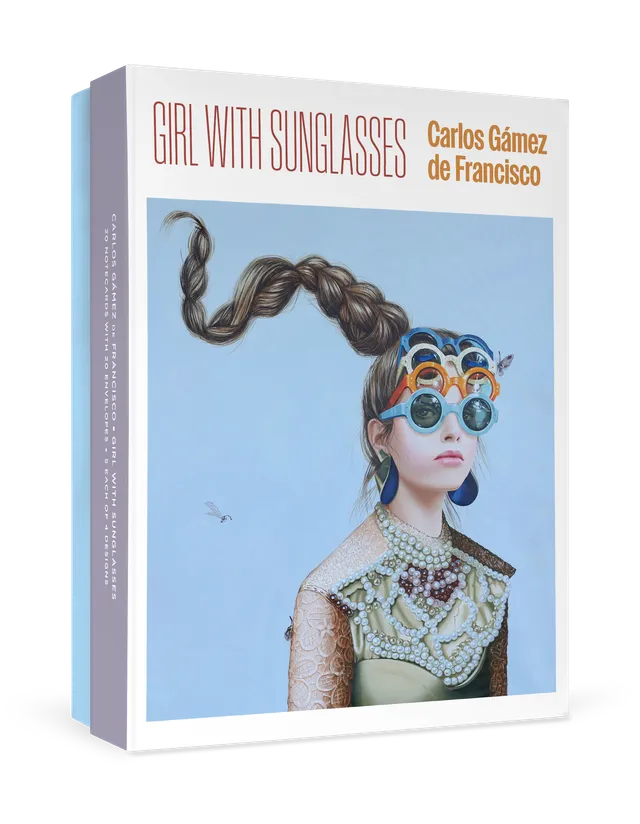 pomegranate-g-mez-de-francisco-girl-with-sunglasses-kartenbox image 1