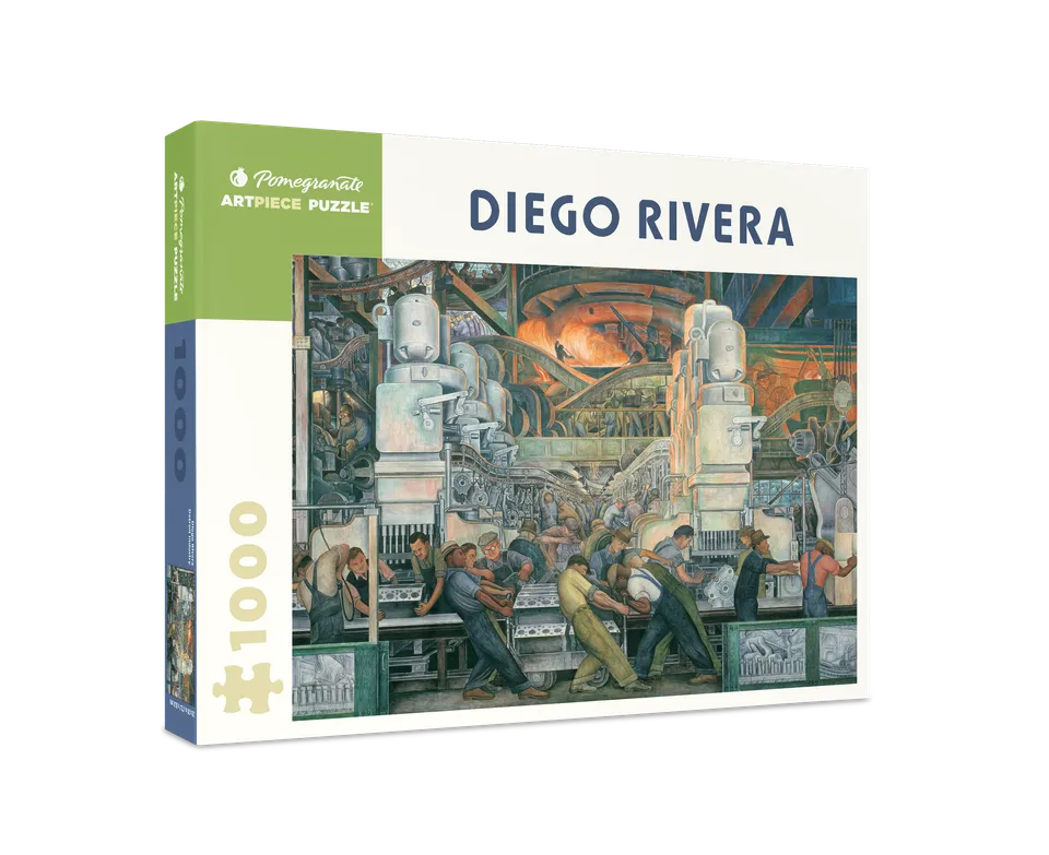 pomegranate-diego-rivera-detroit-industry-puzzle-1000-teile-mural image 1