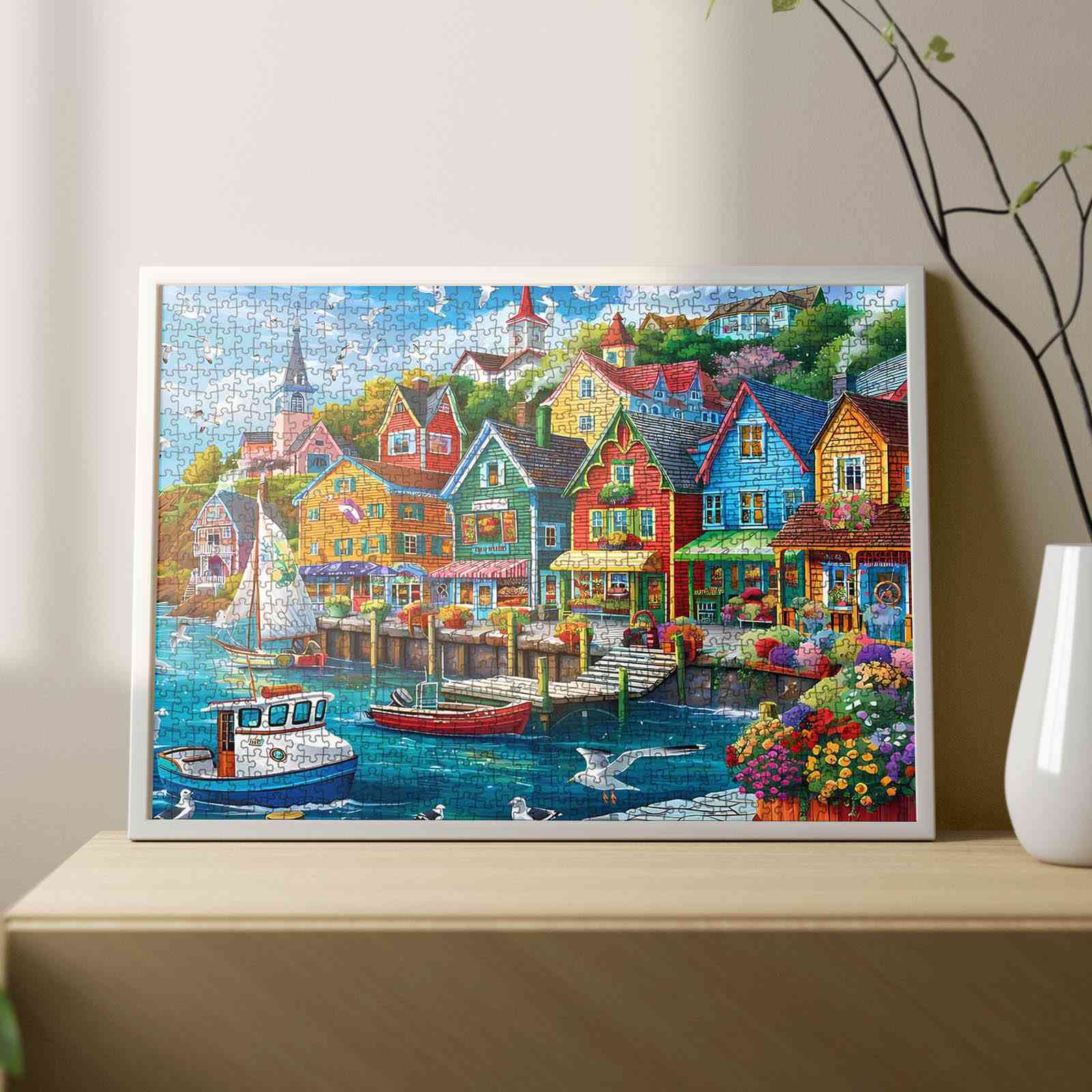 tucocoo-colorful-seaside-town-puzzle-1000-teile-k-stenort image 3
