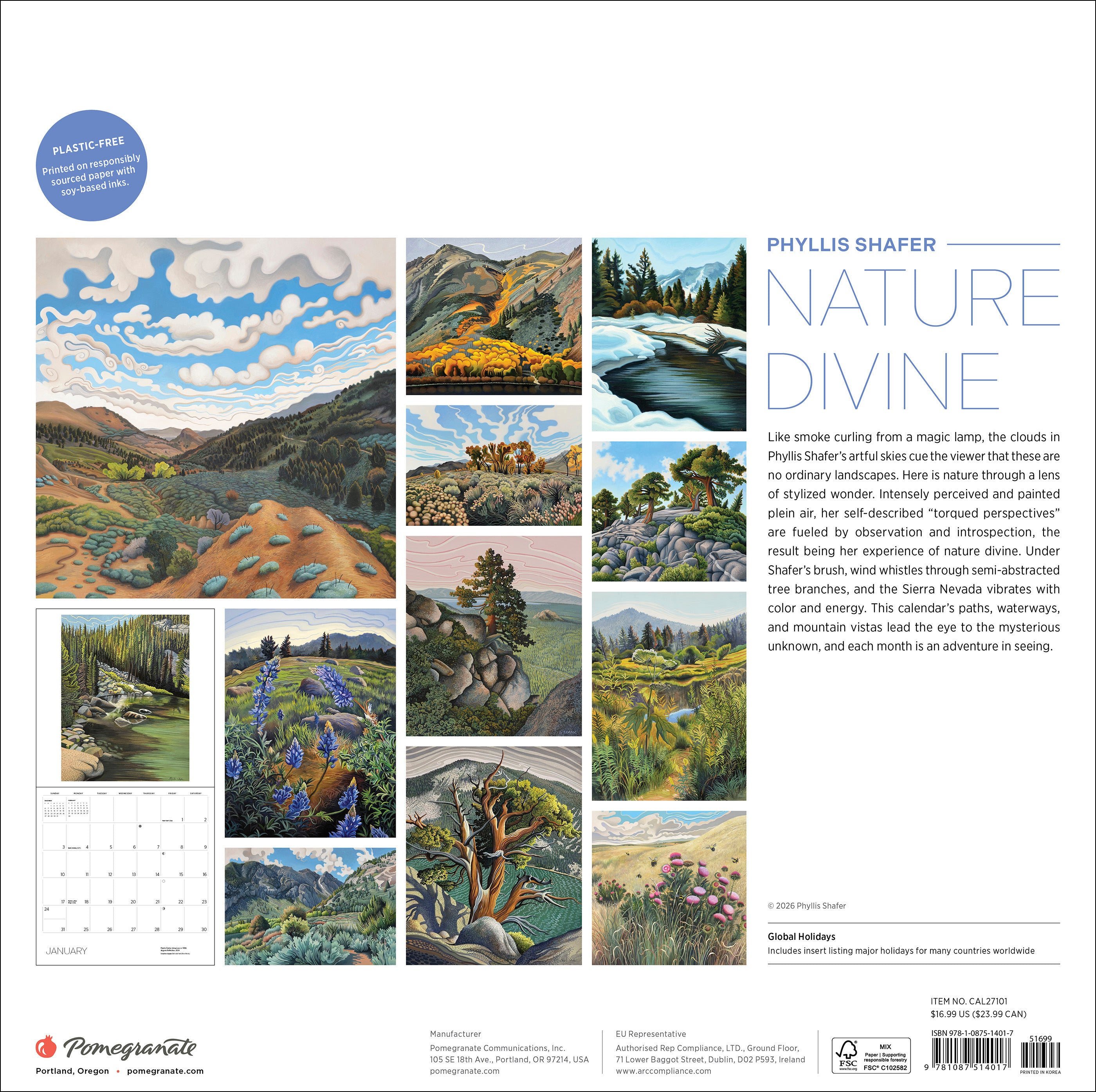 pomegranate-phyllis-shafer-nature-divine-wandkalender-2027-landschaft image 8