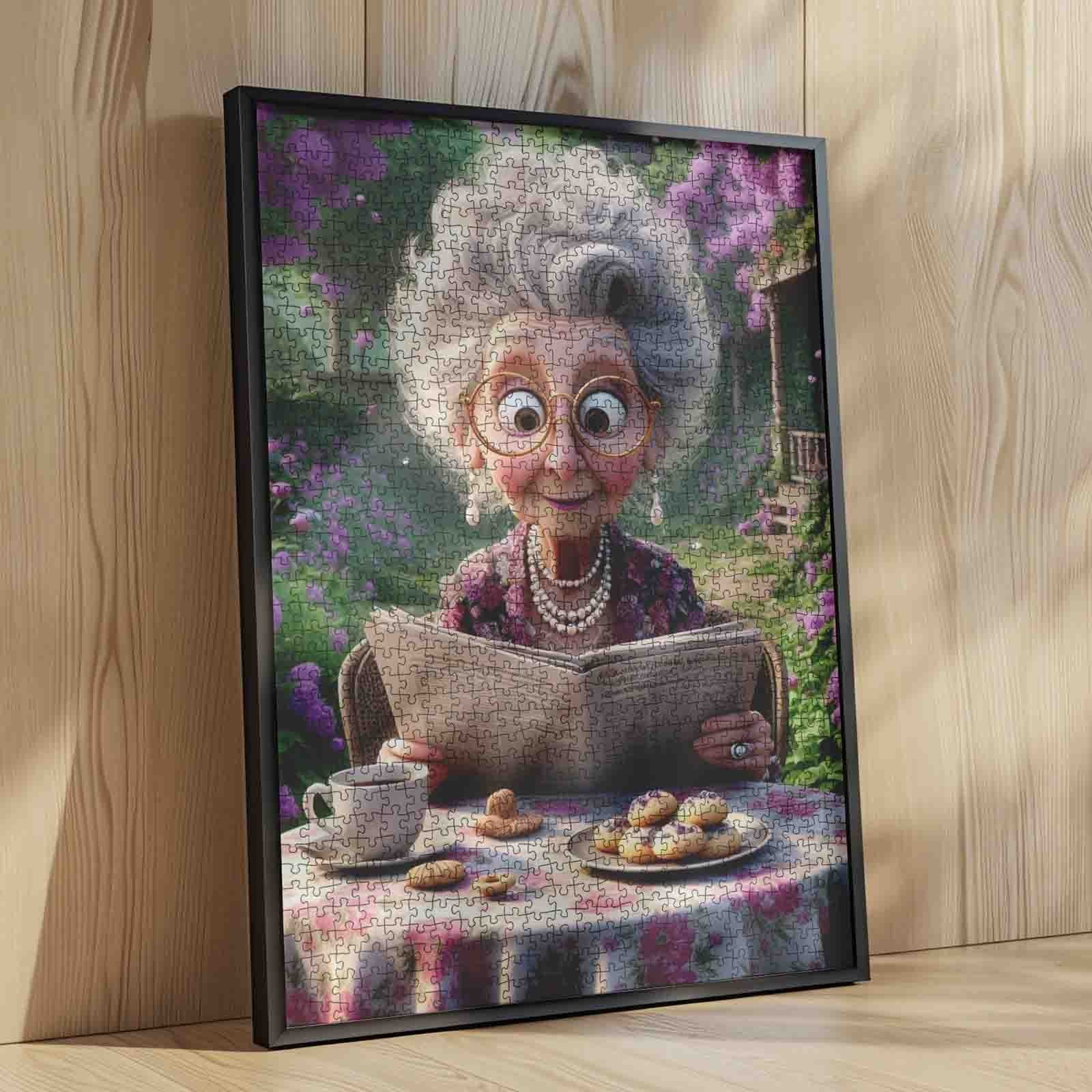 tucocoo-jigsaw-puzzles-grandma-s-garden-tea-time-puzzle-1000-t image 4