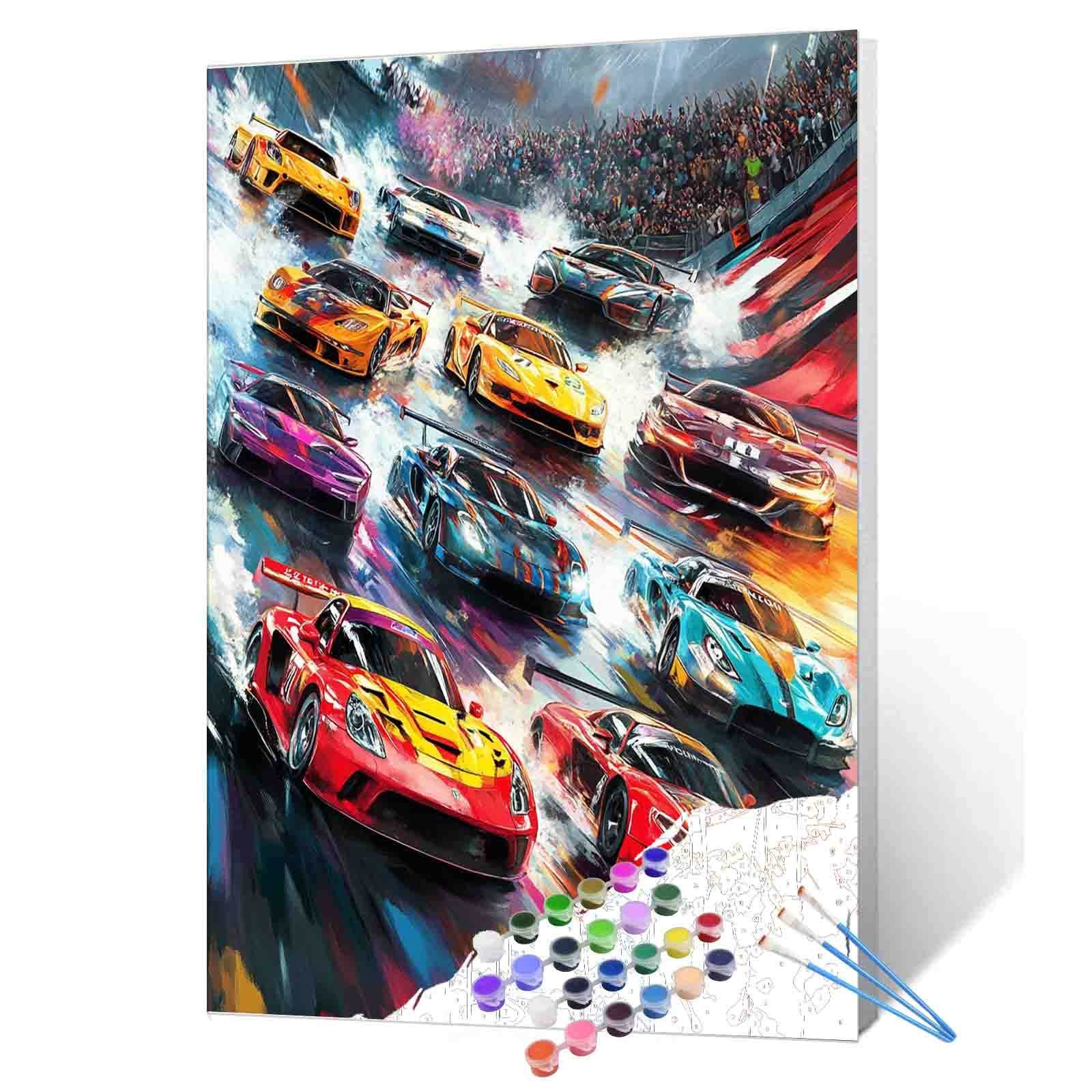 tucocoo-supercar-racing-thunder-malen-nach-zahlen-40x50-auto image 1