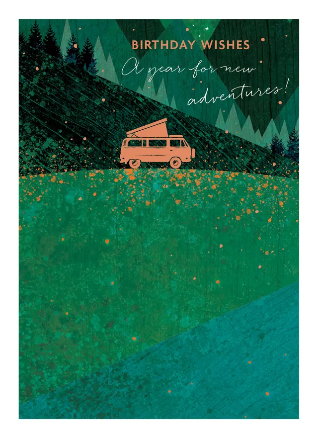 otter-house-midnight-wishes-grusskarte-camping-geburtstag-f-r-ihn image 1