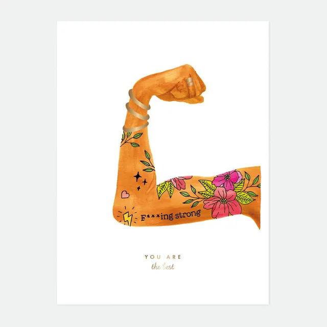 all-the-ways-to-say-best-woman-poster-kunstdruck image 1