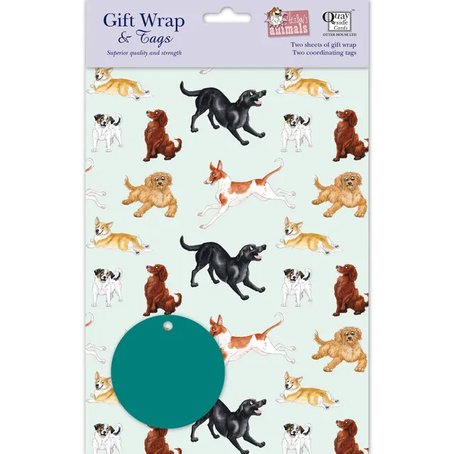 otter-house-gift-packaging-alison-s-animals-dog-geschenkpapier-2-b-gen-hund image 1