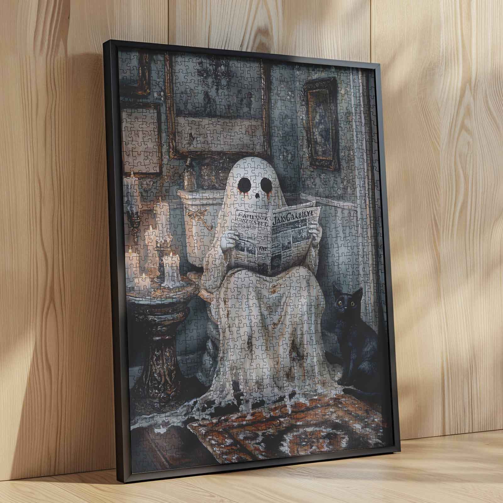tucocoo-ghostly-reading-moment-puzzle-1000-teile-geist image 4