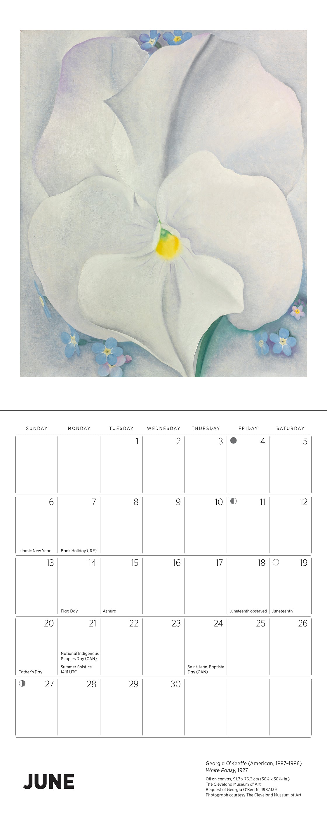pomegranate-georgia-o-keeffe-2027-mini-wandkalender-blumenkunst image 6