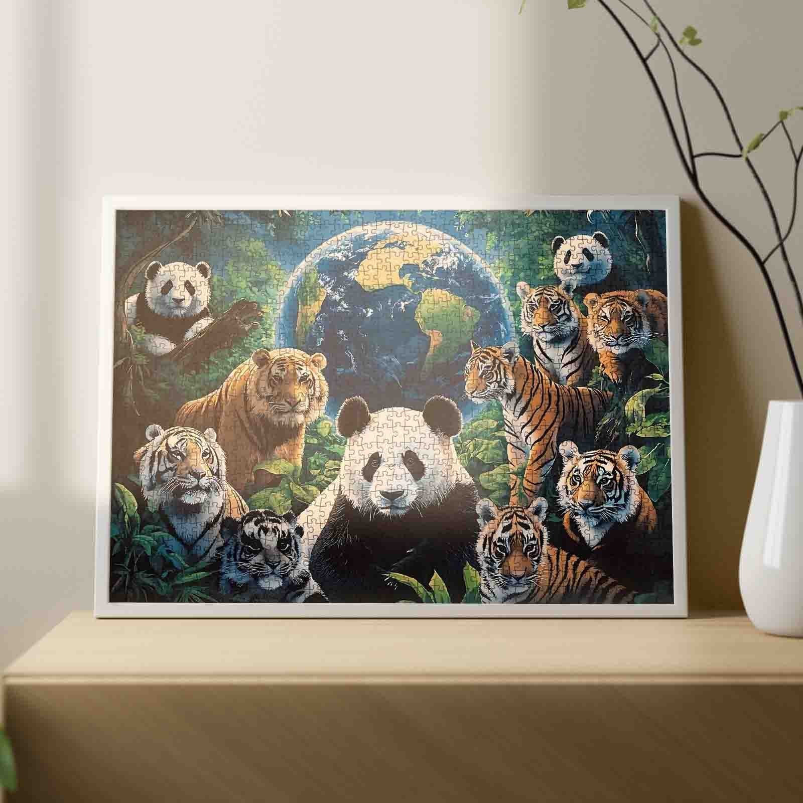 tucocoo-wildlife-guardians-puzzle-1000-teile-tiermotiv-dschungel image 3