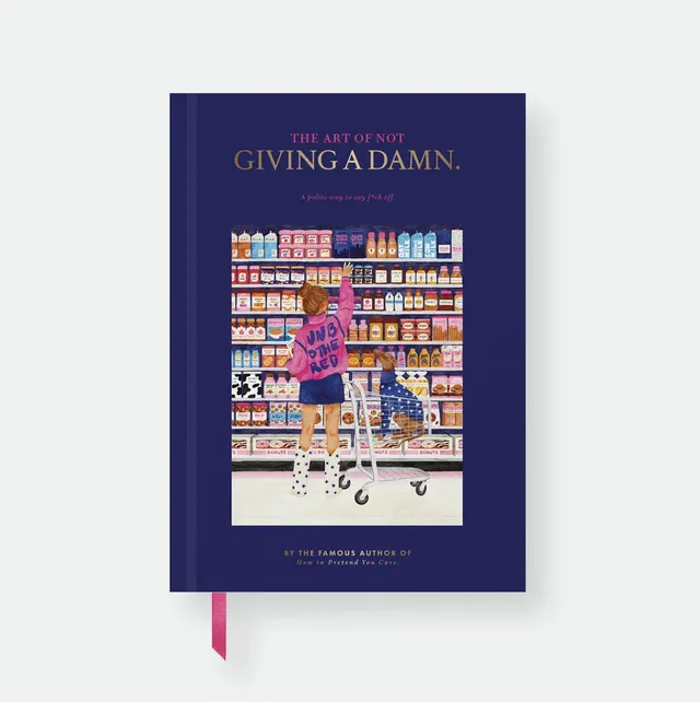 all-the-ways-to-say-not-giving-a-damn-notizbuch-a5-liniert image 1