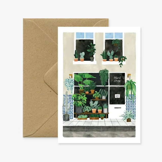 all-the-ways-to-say-plant-nursery-grusskarte-a6-pflanzen image 1