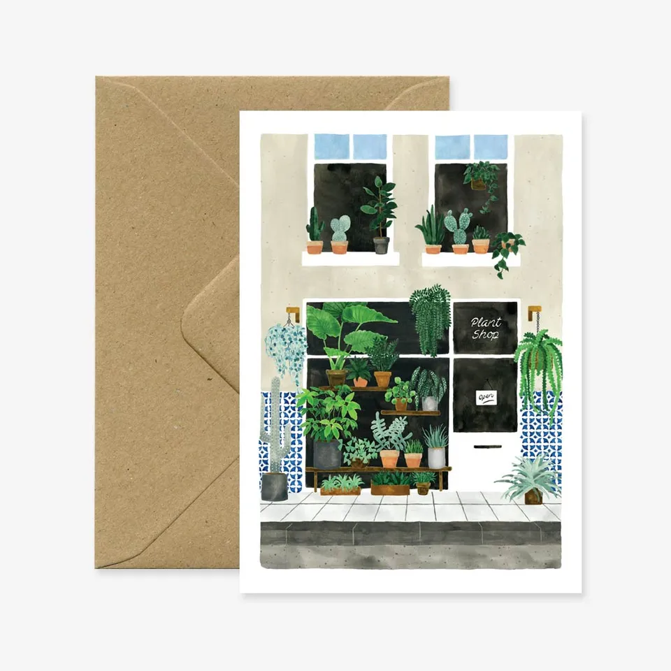 all-the-ways-to-say-plant-nursery-grusskarte-a6-pflanzen image 1