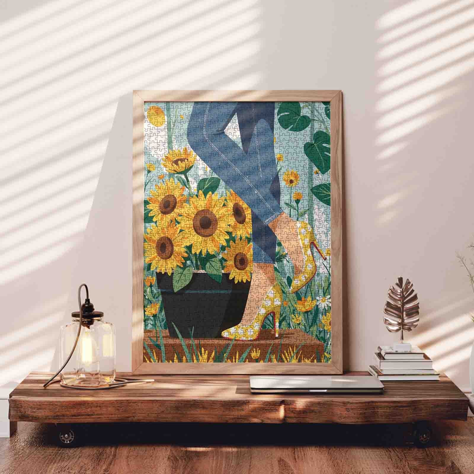 tucocoo-sunflower-elegance-puzzle-1000-teile-sonnenblumen image 3