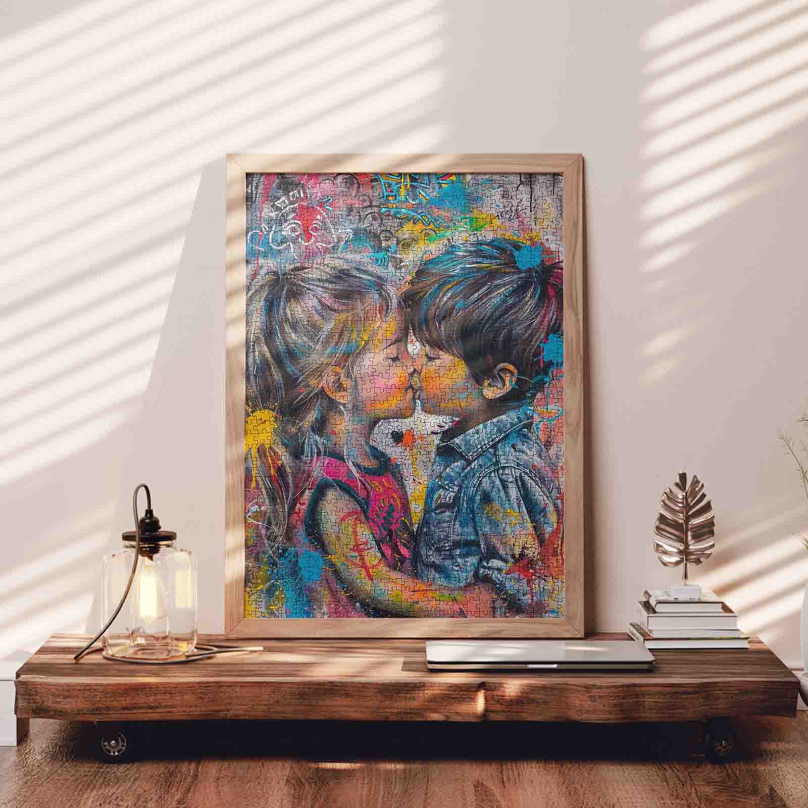 tucocoo-cute-kiss-graffiti-puzzle-1000-teile-liebe image 3