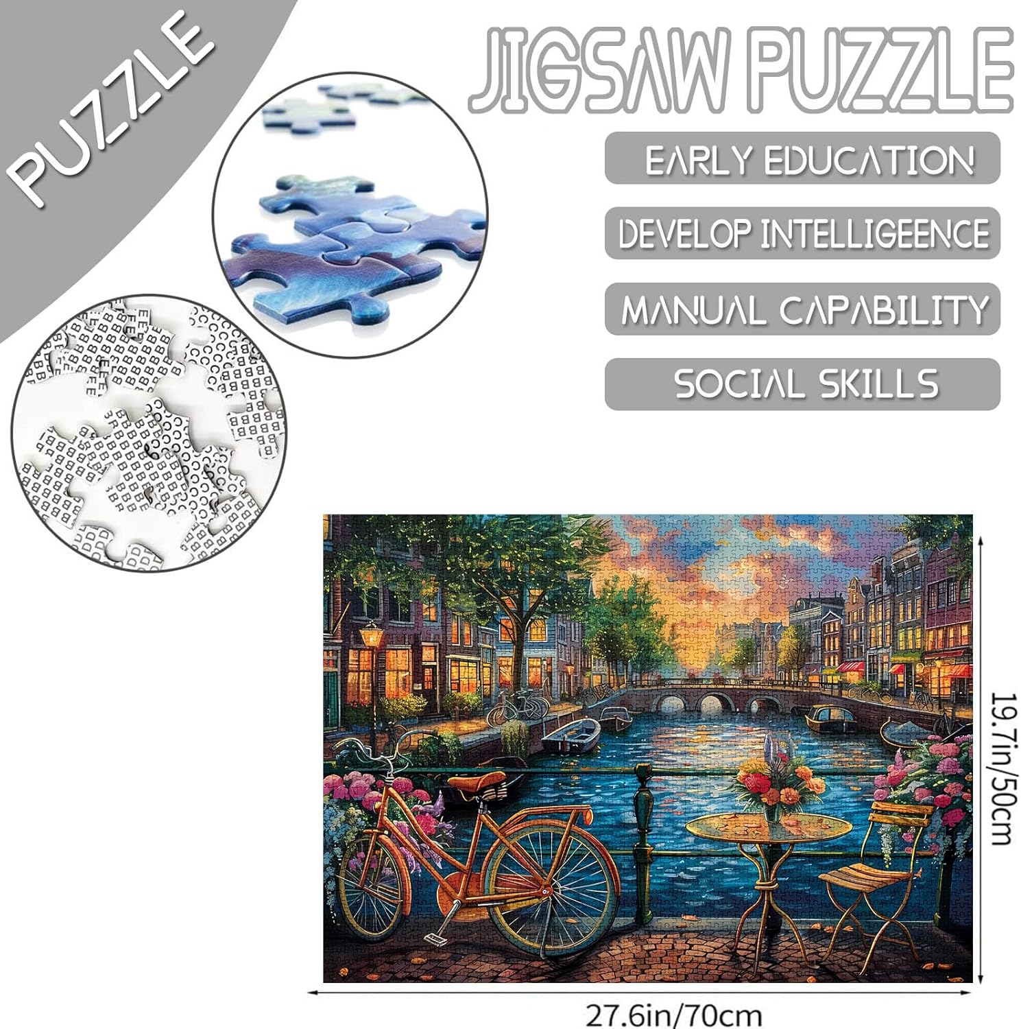 tucocoo-amsterdam-canal-night-puzzle-1000-teile-stadt image 4