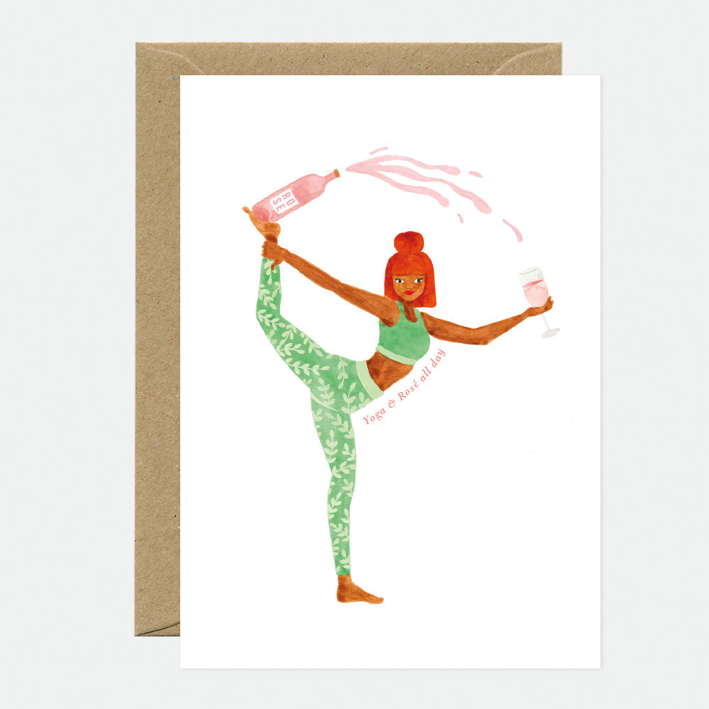 all-the-ways-to-say-yoga-ros-gru-karte-a6-wein-yoga image 1