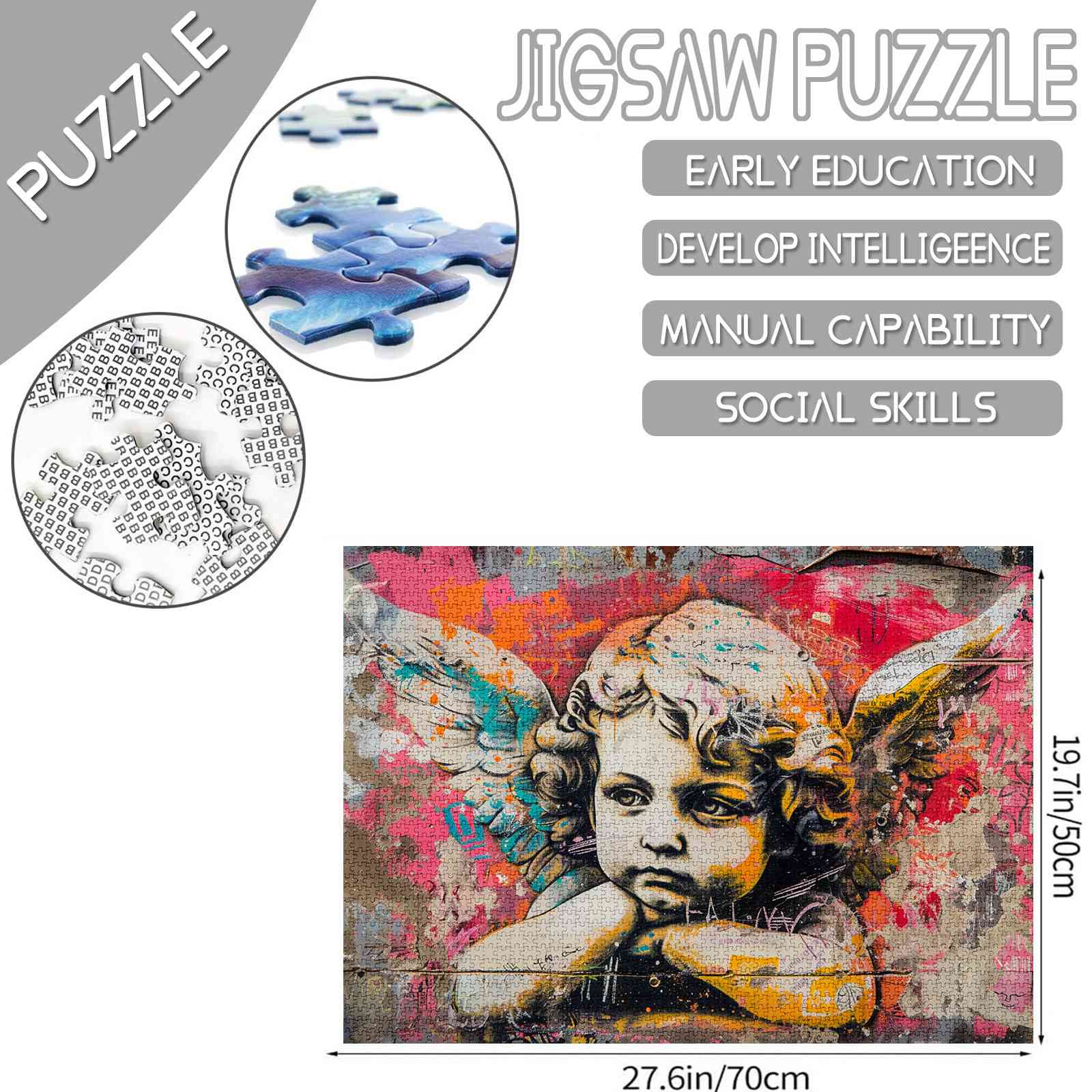 tucocoo-graffiti-angel-art-puzzle-1000-teile-engel image 4
