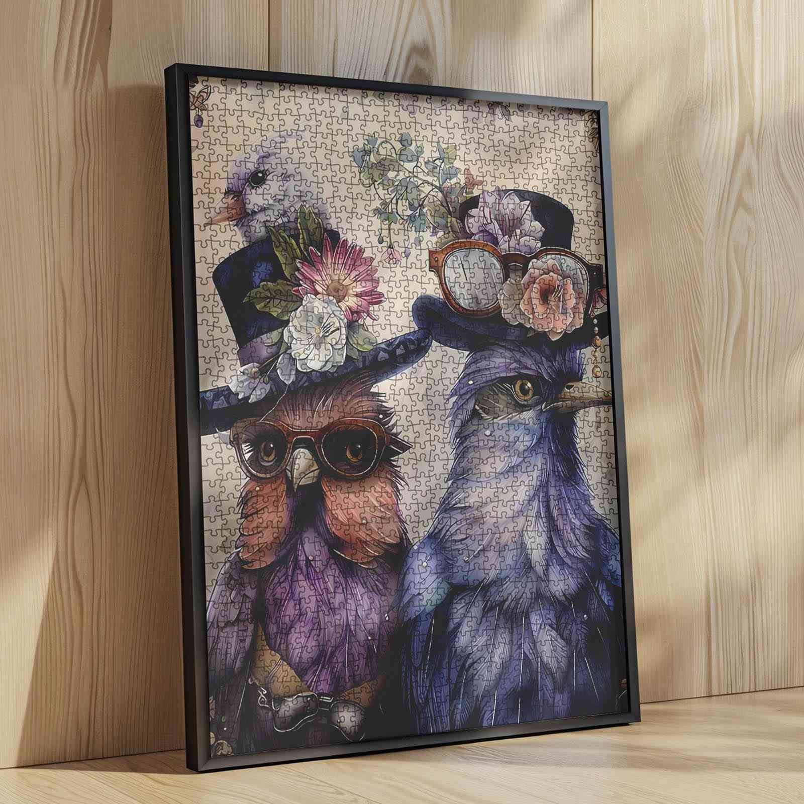 tucocoo-jigsaw-birds-in-hats-puzzle-1000-teile-v-gel image 4