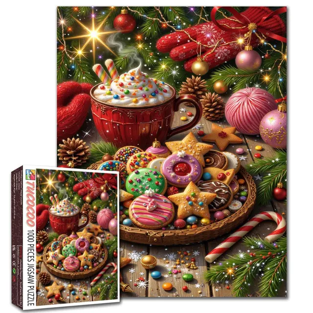 tucocoo-sweet-christmas-delight-puzzle-1000-teile-weihnachten image 1