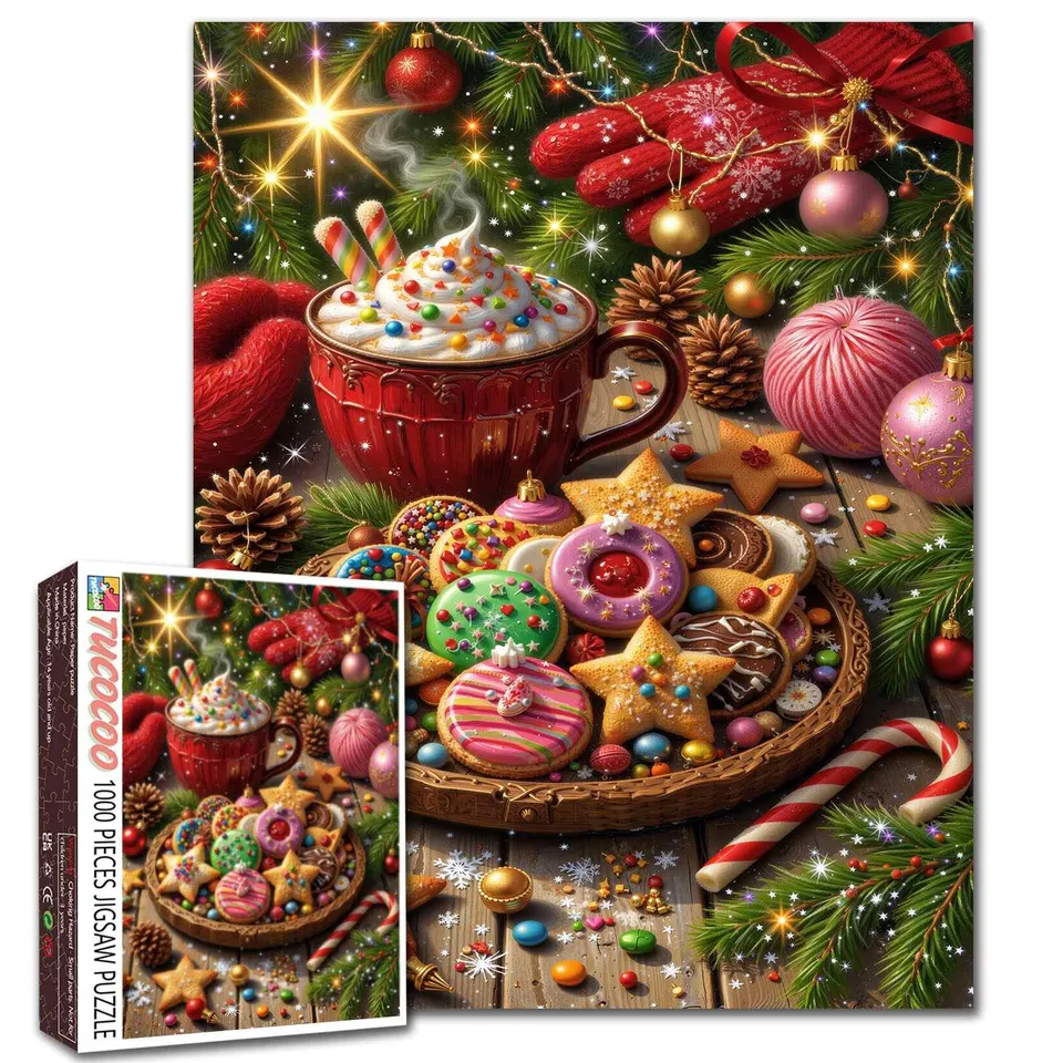 tucocoo-sweet-christmas-delight-puzzle-1000-teile-weihnachten image 1