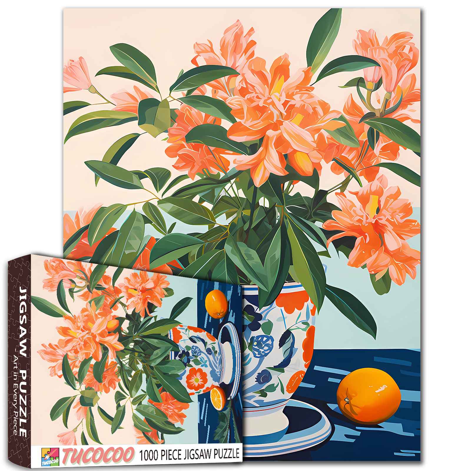 tucocoo-orange-blossom-puzzle-1000-teile-stillleben image 1