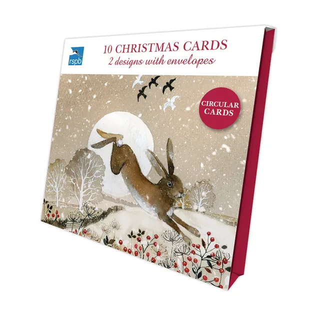 otter-house-moonlit-winter-rspb-weihnachtskarte-10er-pack image 1