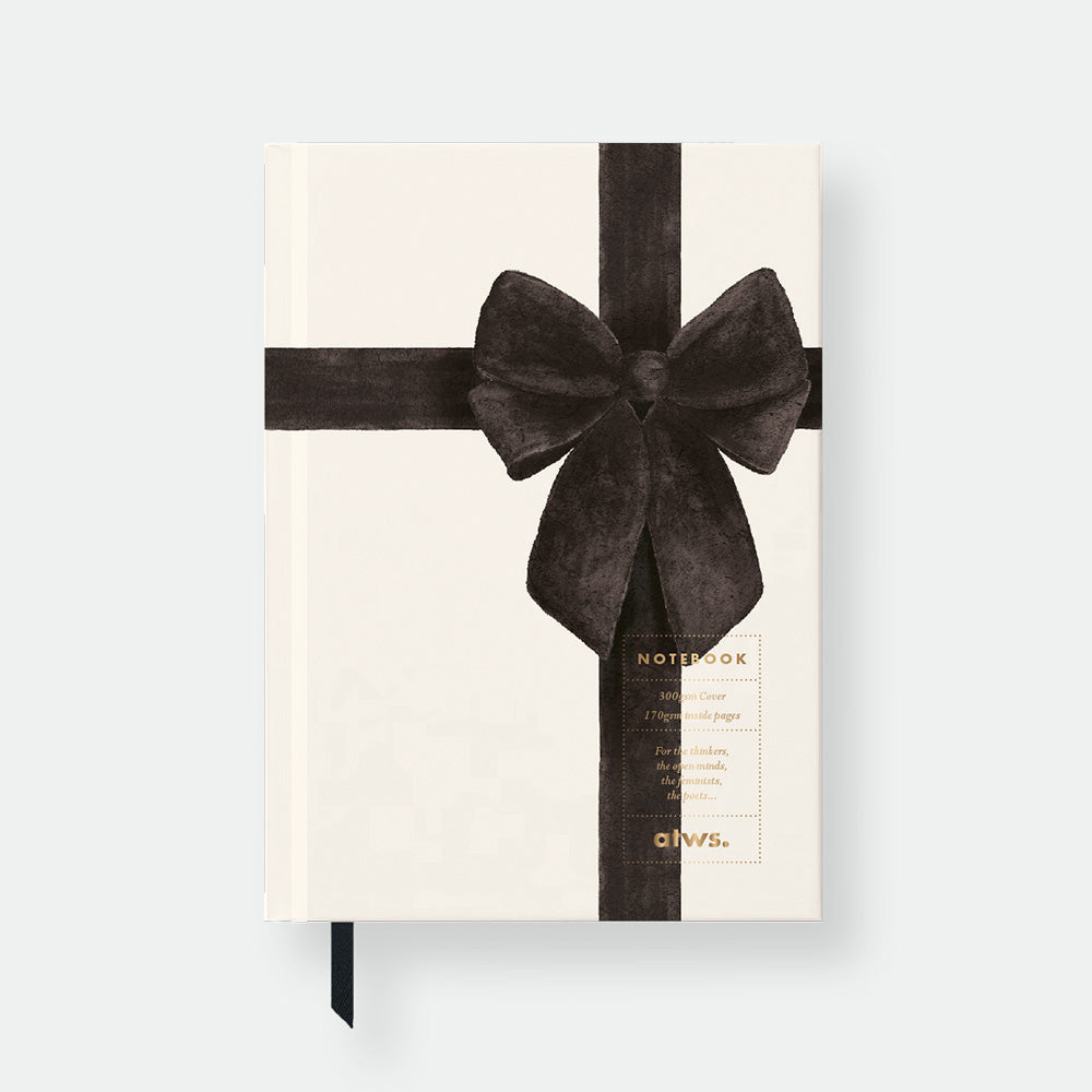 all-the-ways-to-say-black-bow-notizbuch-a5-liniert-220-seiten image 1