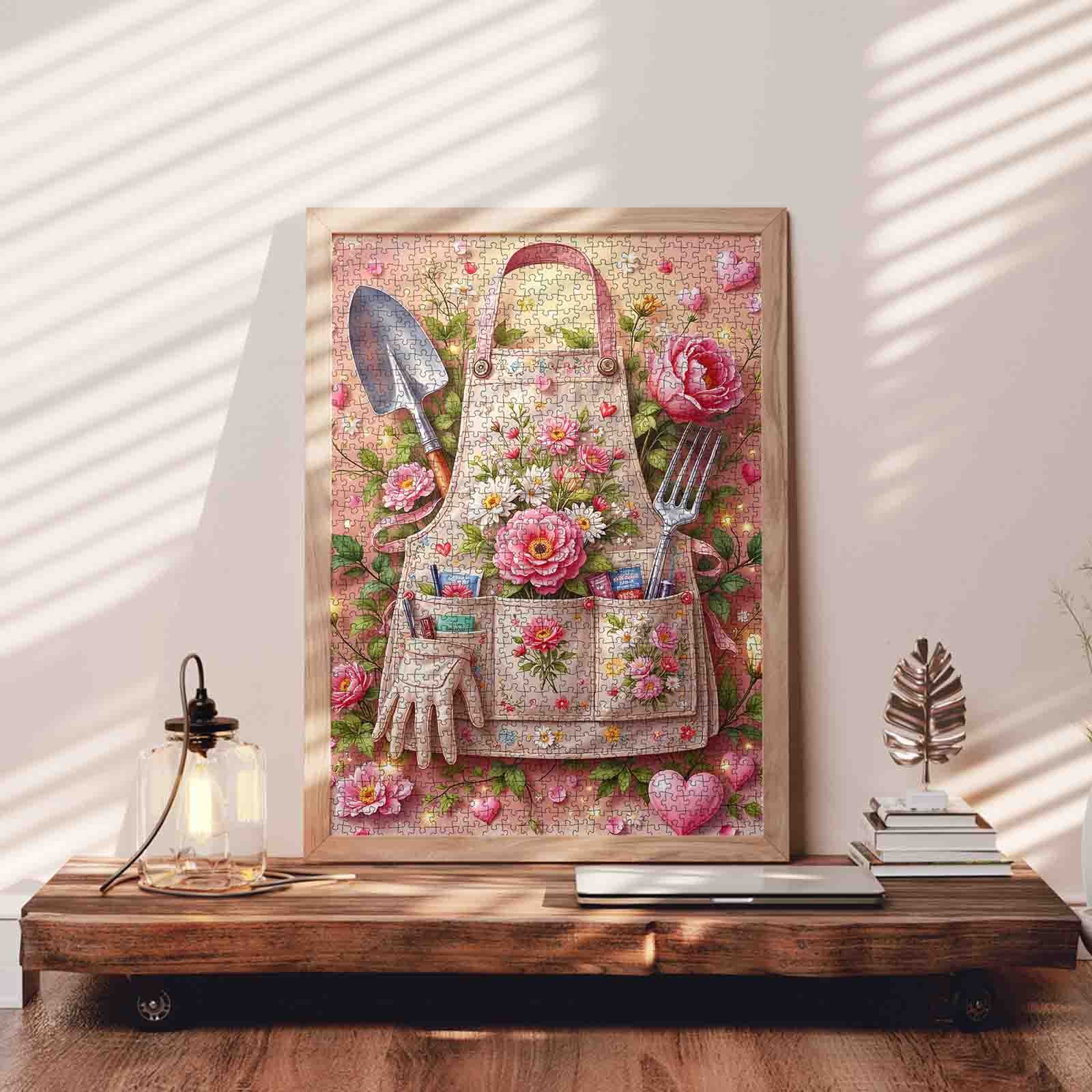 tucocoo-floral-garden-apron-love-puzzle-1000-teile-garten image 3