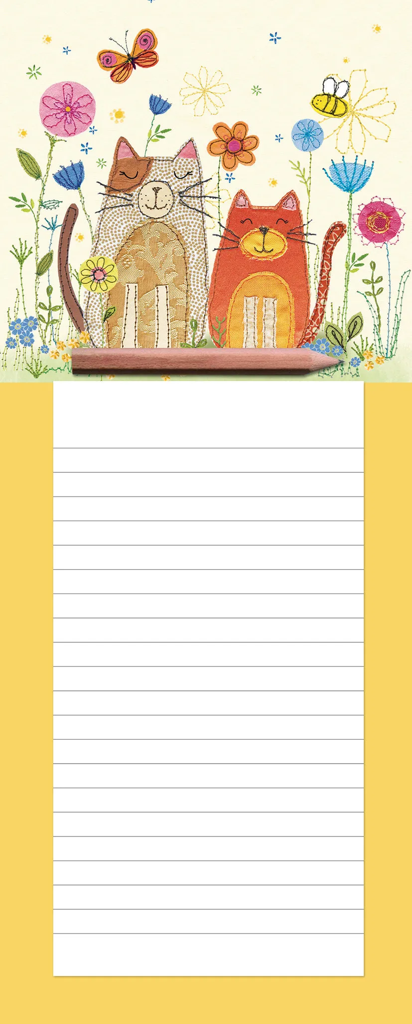 otter-house-happy-cats-magnet-memo-block-notizblock image 1