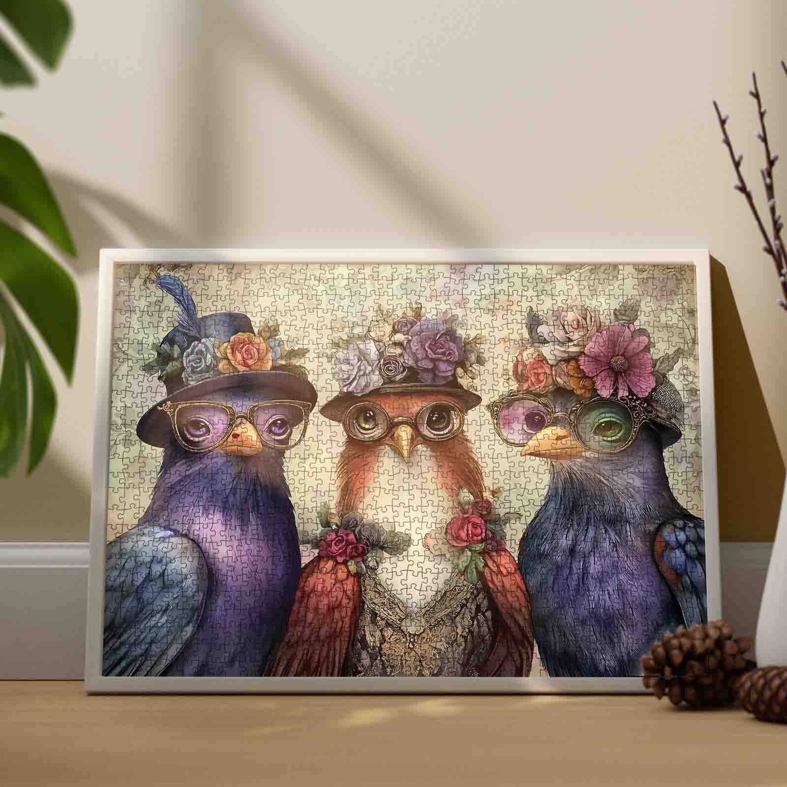 tucocoo-3-elegant-chickens-puzzle-1000-teile-h-hner image 3