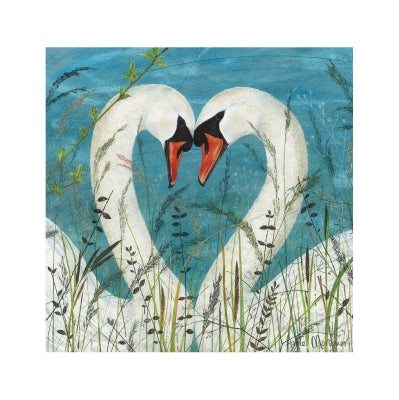 otter-house-enchanted-wildlife-swans-grusskarte-schw-ne image 1